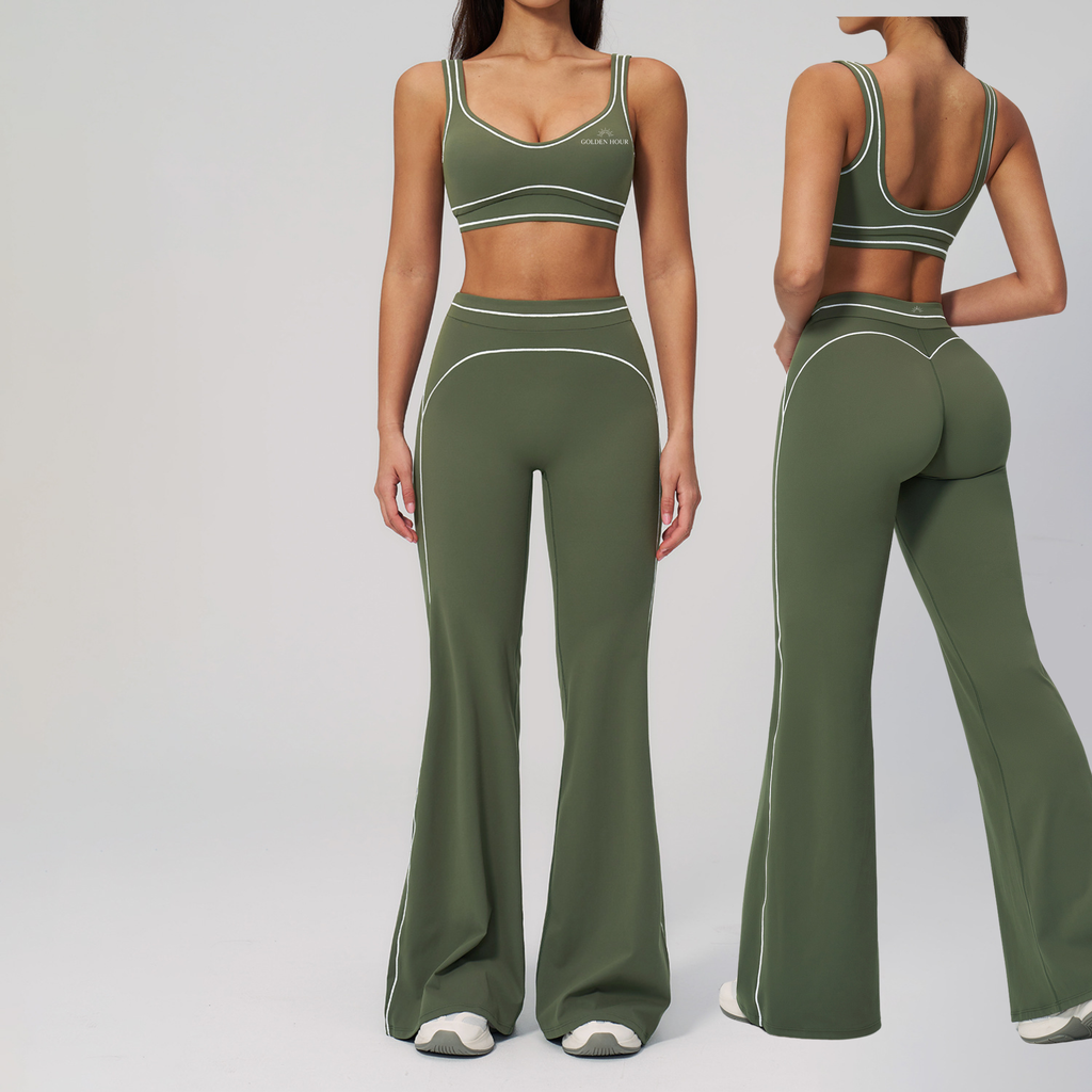 The Golden Hour Flare Set — Sage